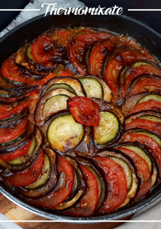Una foto de Ratatouille con Thermomix
