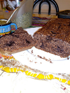 Una foto de Budín de avena y chocolate (sin harina, sin azúcar agregada y sin manteca)