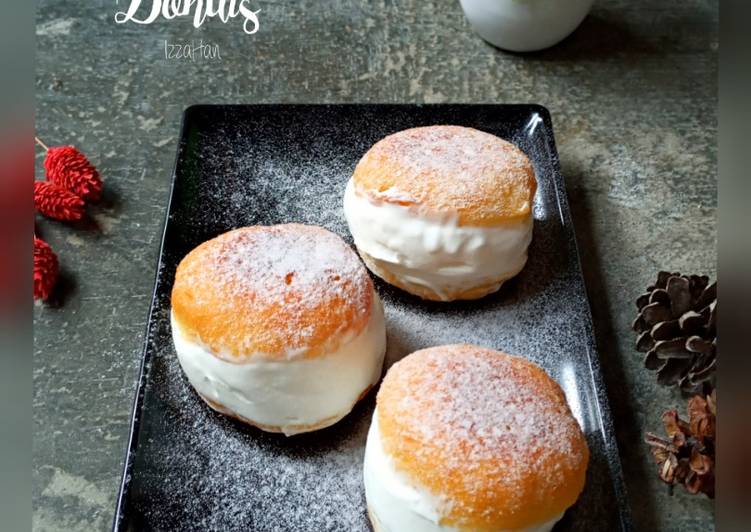 Korean Milk Cream Donuts