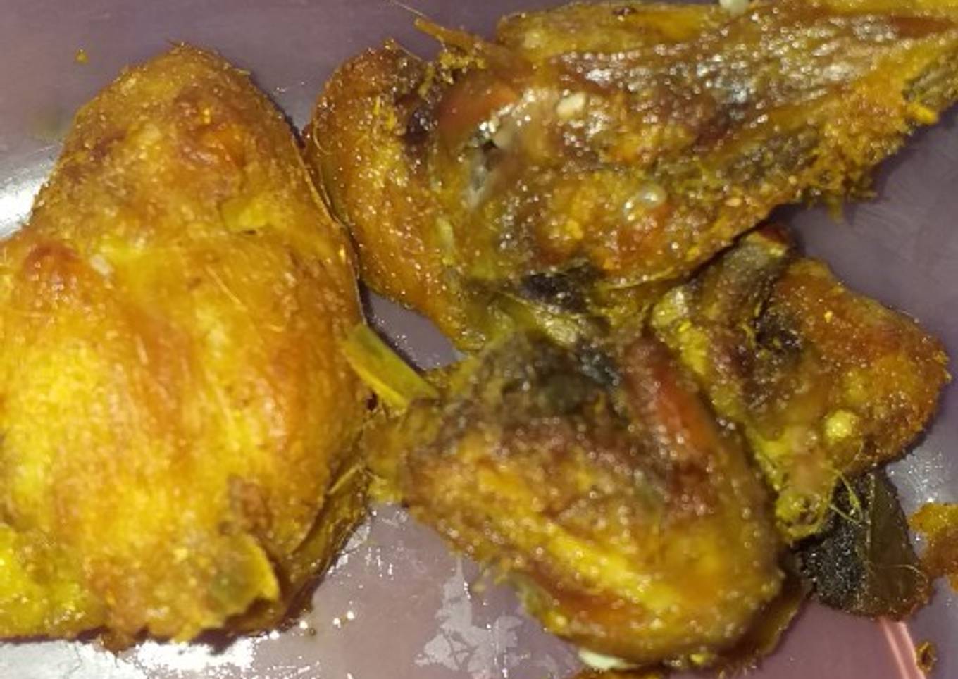Ayam goreng ungkep bumbu rempah