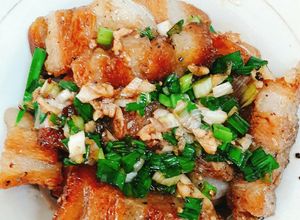 Hình của món Thịt ba rọi kho khô (món chay).