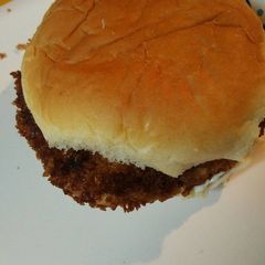 A picture of Fried Eggplant Sandwich.