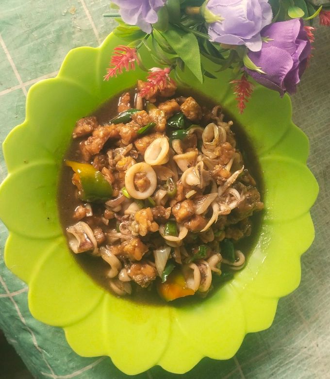 Foto resep Cumi Tempe Saus Tiram