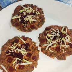 A picture of Papaya Multi Grain Waffle.