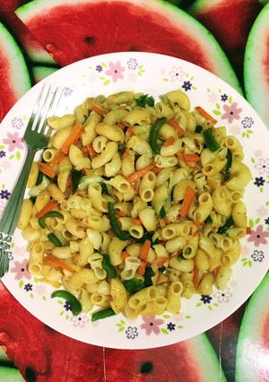 A picture of Vegetable Macaroni.