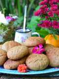 Galletitas integrales con pulpa de mandarina y miel🍯