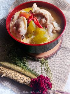 Foto resep 104. Garang Asem Ayam tanpa bungkus daun pisang