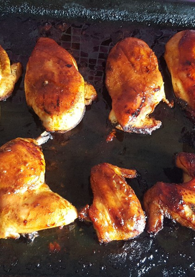Una foto de Pollo al vermouth