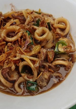 Foto resep Cumi Saus Mentega