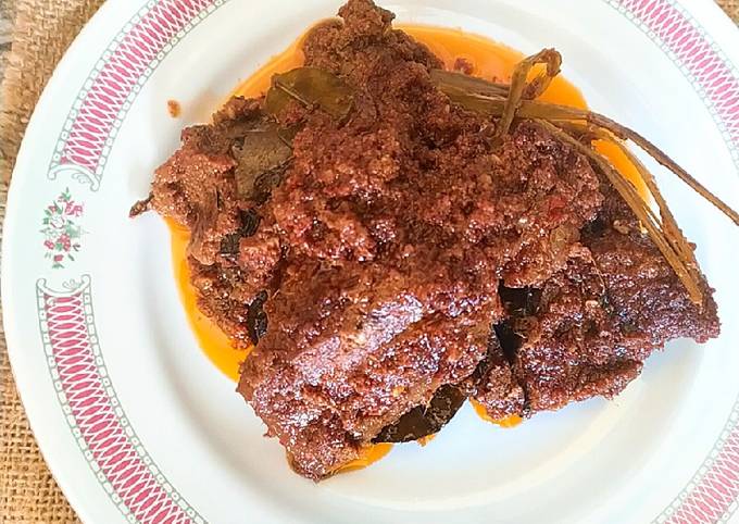 Rendang daging