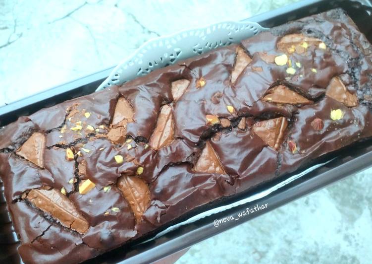 Cara Gampang Menyiapkan Brownies silverqueen Anti Gagal