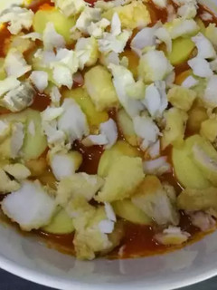 Una foto de Fritada murciana con patatas y bacalao