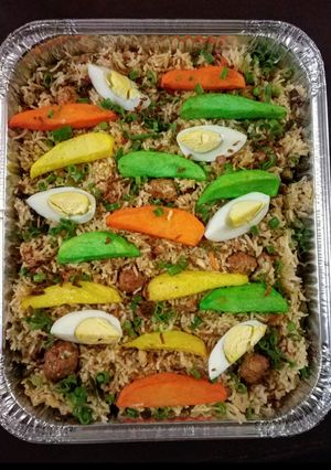 A picture of ZamZam Pulao or Cocktail Pulao.