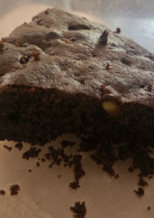 Una foto de Brownie sin tacc