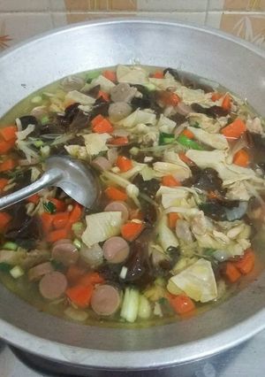 Foto resep sop kimlo praktis
