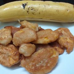 A picture of Tea Time Banana Fritters.