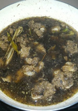 Foto resep Rawon iga sapi