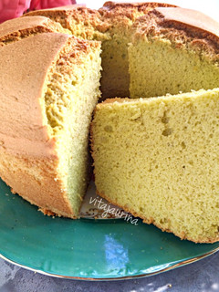 Foto resep Pandan Chiffon Cake (8 telur)