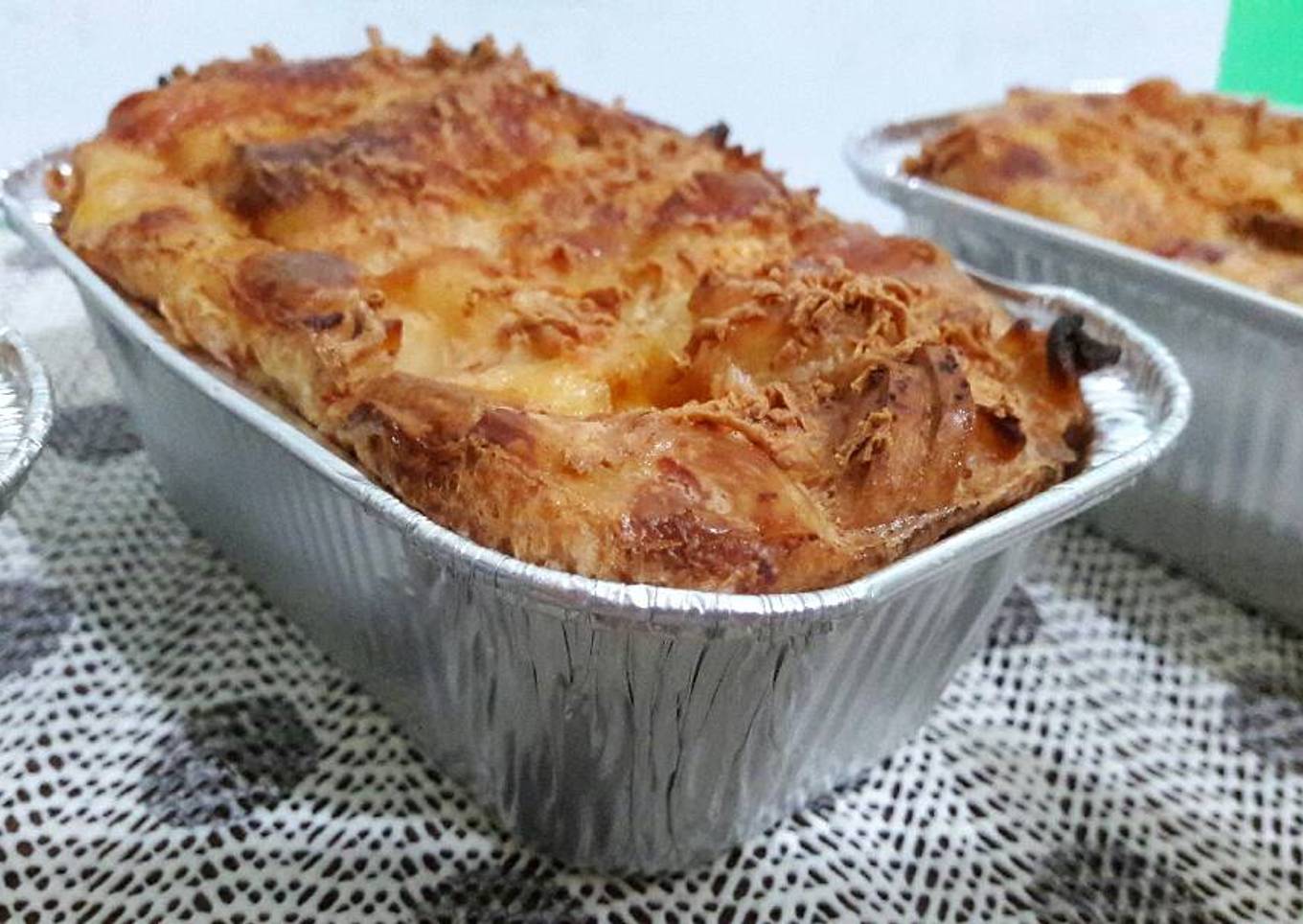 Macaroni panggang / kukus