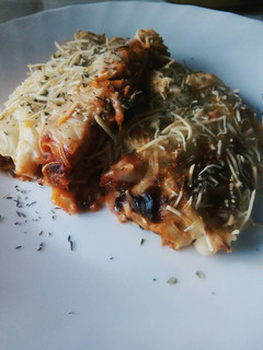 Una foto de Canelones vegetarianos