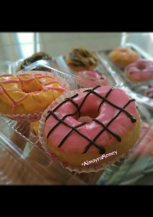 Foto resep Donat Kentang Topping Glaze