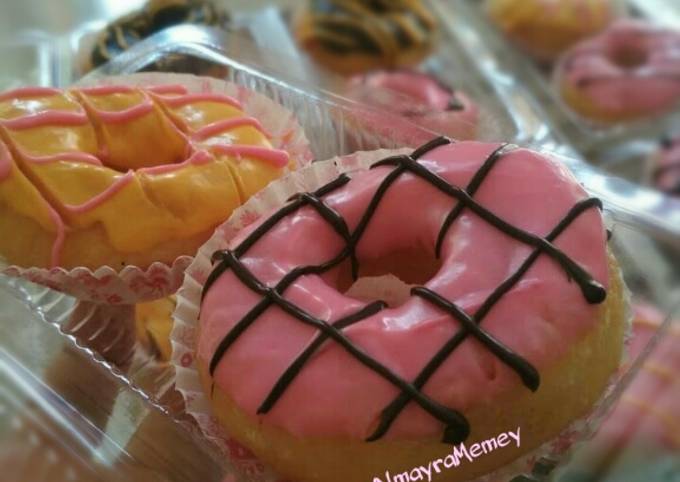 Donat Kentang Topping Glaze