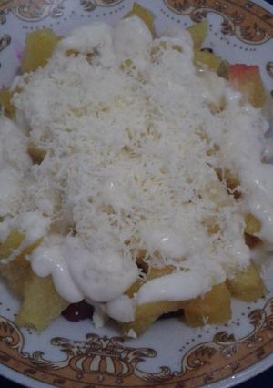 Foto resep Salad buah yummi