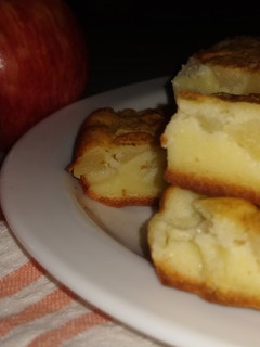 Una foto de Bizcocho de manzanas