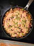 Cheeseburger potato skillet