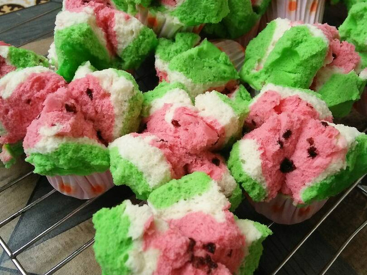Resep Bolu Kukus Mekrok (metode All in One) Anti Gagal