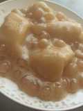 Saging with latik