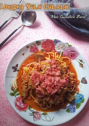 Foto resep Lontong Gulai Cubadak