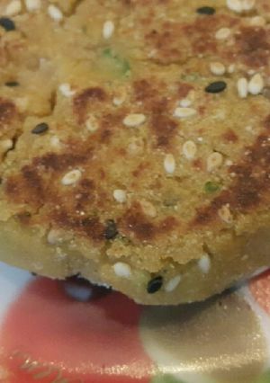 Una foto de Hamburguesas de garbanzos