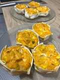 Canastitas de calabaza y pollo