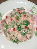 Ceviche de salmón