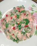 Ceviche de salmón