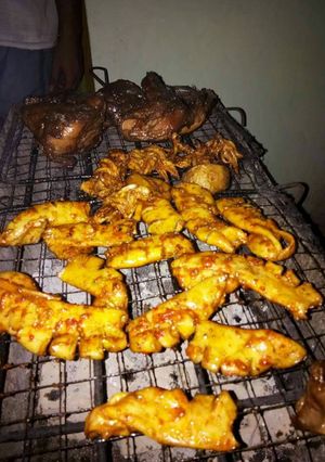 Foto resep Cumi bakar pedas manis 🐙🐙🐙