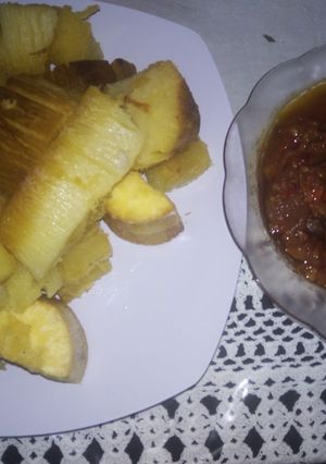 Foto resep Singkong renyah cocol sambel terasi