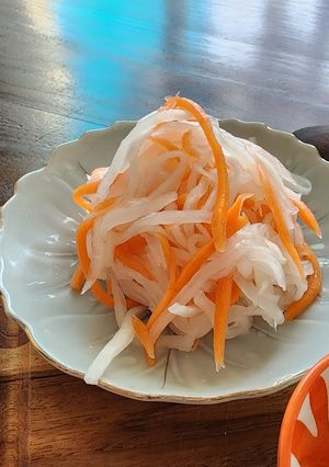 Hình của món Salat củ cải, cà rốt.