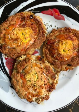 Foto resep Dadar tahu telur udang