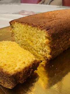 Una foto de Budín de mandarina exprés! En licuadora Fácil ! Rico! 1, 2, 3