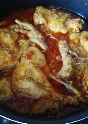 Csirkepörkölt recept fotója