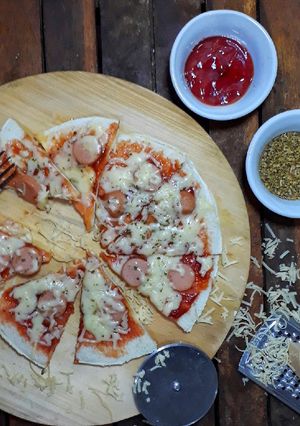 Foto resep Pizza Cepat Roti Tawar