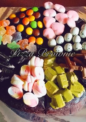 Foto resep Pizza Brownie