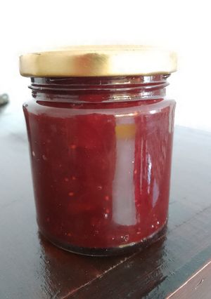 Una foto de Dulce de arándanos apto keto