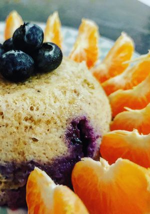 Une photo de Bowlcake myrtilles
