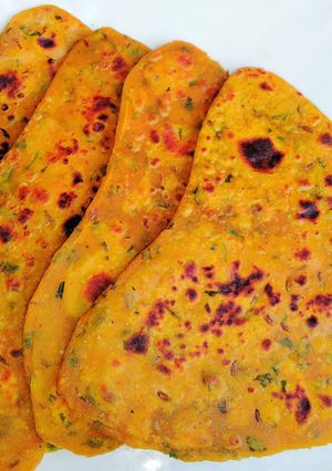 A picture of How To Make Dal Paratha With Leftover Dal.