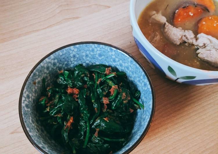 Recipe of Award-winning Spinach OHITASHI