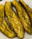 Cà tím nướng xạ hương chay