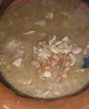 Frijoles en caldo verde